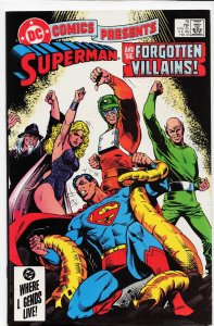DC Comics Presents #78 (1985) The Forgotten Villains