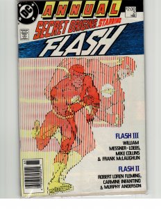 Secret Origins Annual #2 Newsstand Edition (1988) The Flash