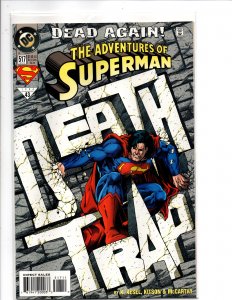 DC Comics Adventures of Superman #517 Dead Again! Part 3