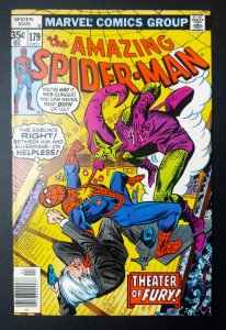 Amazing Spider-Man #179 (1978) - Goblin vs. Spider-Man Classic - FN/VF!