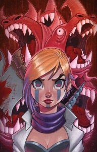 BY THE HORNS #1 CHRISSIE ZULLO VIRGIN VARIANT  SCOUT COMICS NM