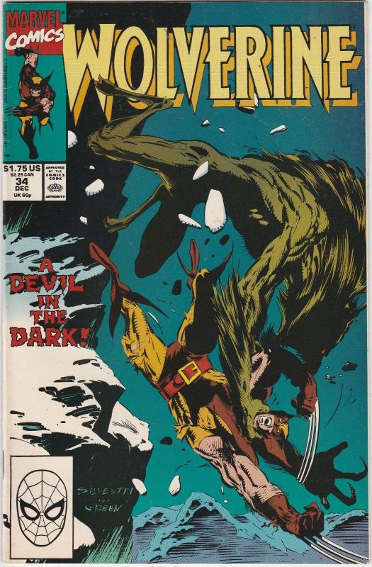 6 Wolverine Marvel Comic Books # 33 34 35 36 37 39 X-Men Storm Deathstrike J191