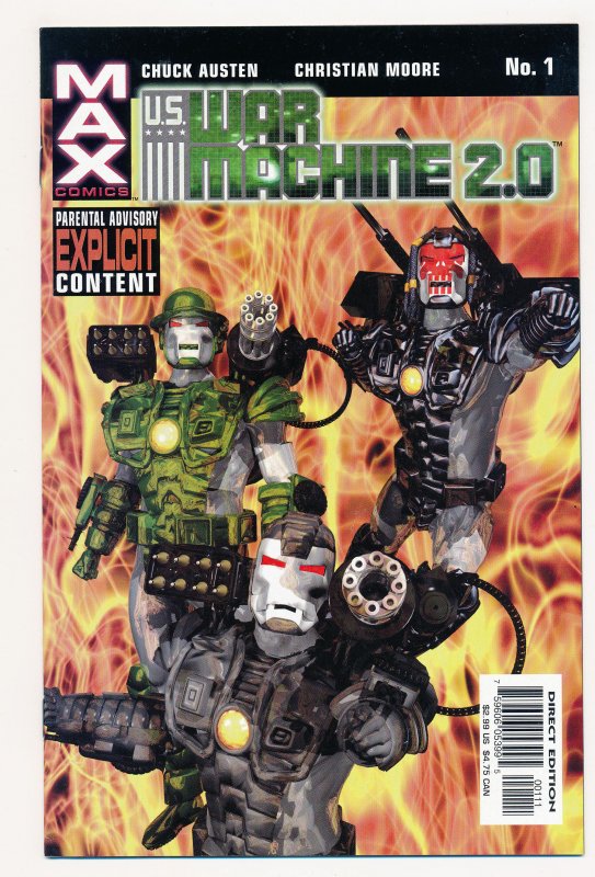 US War Machine 2.0 (2003) #1 NM