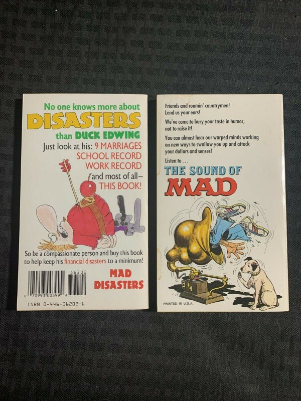 1980/92 MAD Sound of & Disasters 1st FN/FVF Paperback - Nick Meglin Collection