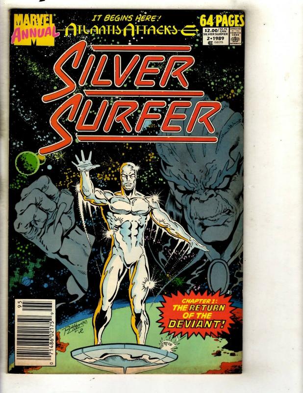 12 Marvel Comics Silver Surfer 17 53 71 73 77 82 85 2 Annual 2 Hulk + J331