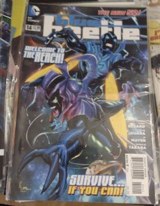 BLUE BEETLE  # 14 2013, DC COMICS  THE NEW 52  SCARAB JAMIE REYES