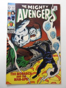 The Avengers #62 (1969) VG+ Condition moisture stain, rust on top staple
