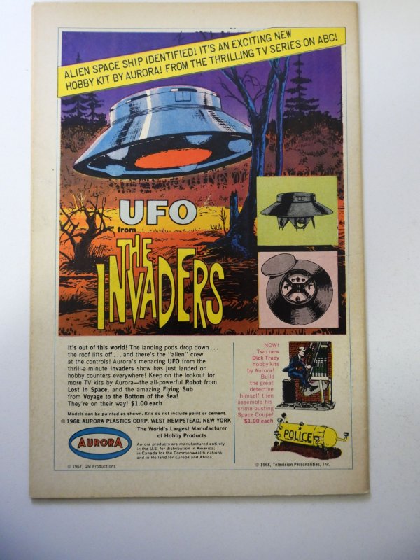 Our Army at War #193 (1968) GD/VG Condition centerfold detached at one staple