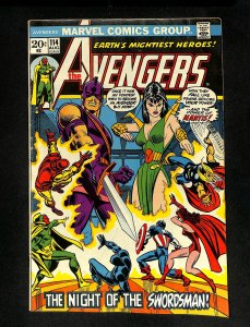 Avengers #114 Swordsman!