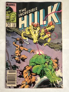 The Incredible Hulk #313 (1985) NEWSSTAND EDITION