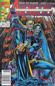 Avengers, The #353 (Newsstand) VF ; Marvel | Fear the Reaper 2 Grim Reaper