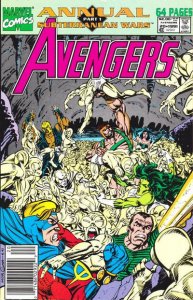 Avengers, The Annual #20 (Newsstand) FN ; Marvel | Subterranean Wars 1