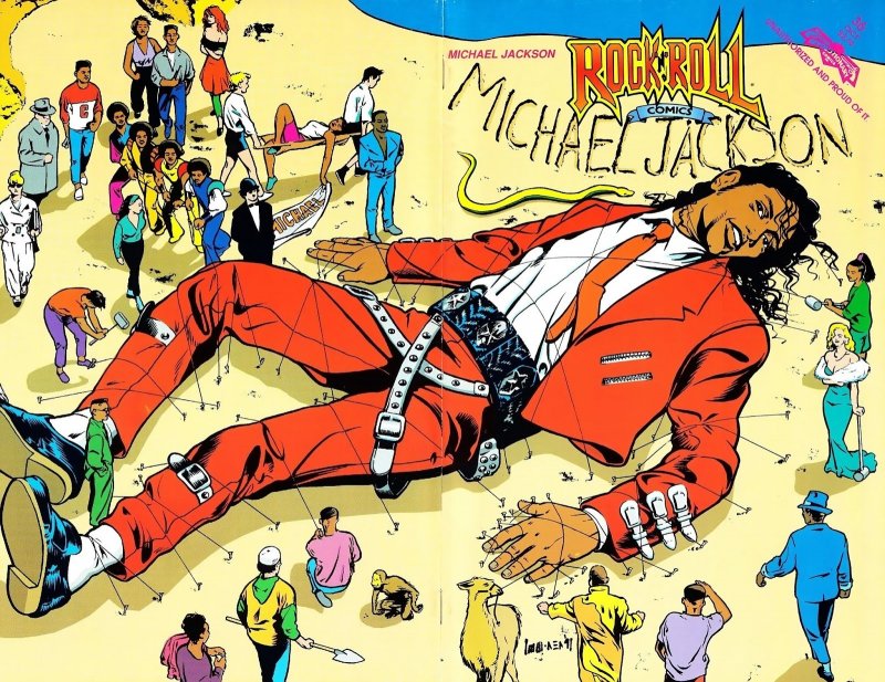 ROCK N' ROLL COMICS #36 (1991) MICHAEL JACKSON | UNAUTHORIZED BIOGRAPHY