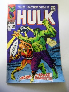 The incredible Hulk #103 (1968) VG/FN Condition