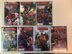 Deadpool Dracula’s Gauntlet (2014) #1-7 (NM-/NM) Complete Set Reilly Brown art