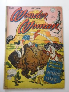 Wonder Woman #17 (1946) GD Condition see description