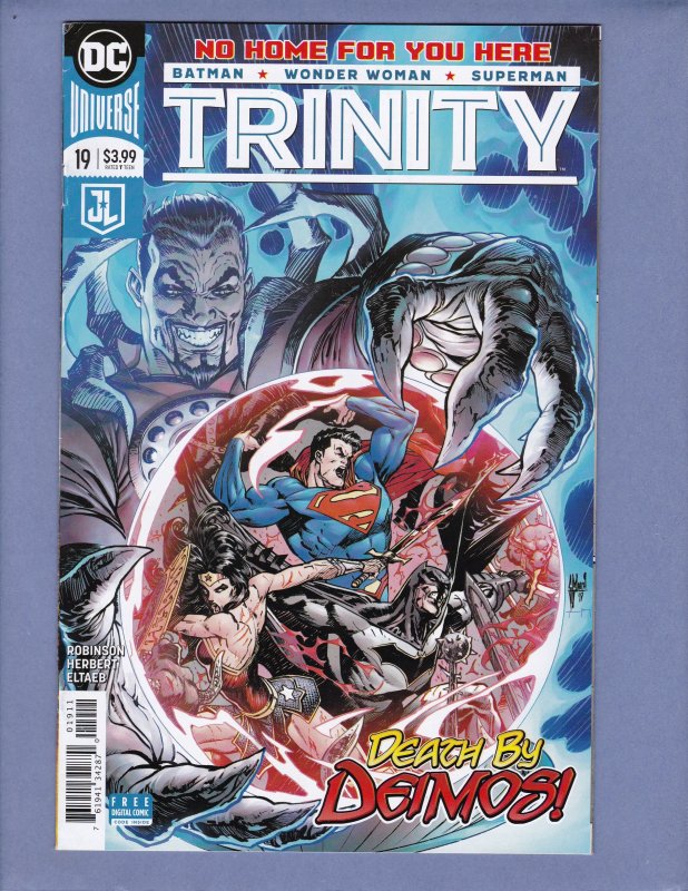 Trinity #18 19 20 21 VG Batman Front/Back Cover Scans DC 2018