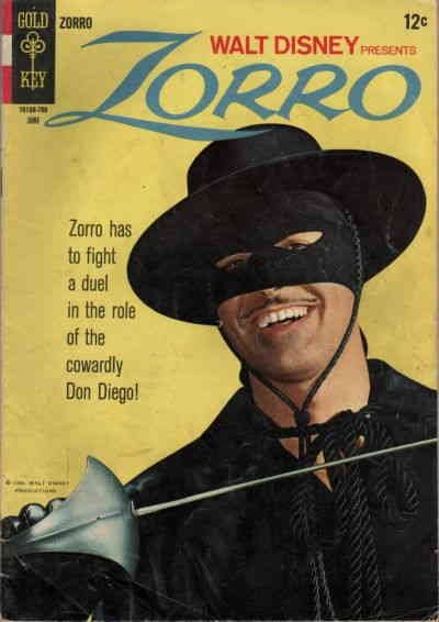 Zorro (Gold Key) #6 GD ; Gold Key | low grade comic June 1967 Walt Disney Presen