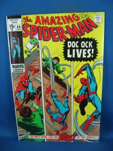 AMAZING SPIDERMAN 89 F VF DOC OCK 1970