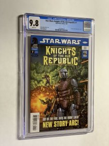 Star Wars Kinghts of the Old Republic 7 cgc 9.8 wp dark horse 