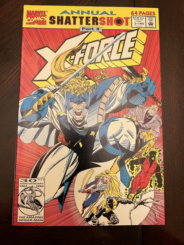 X-Force Annual #1 Direct Edition (1992) - NM