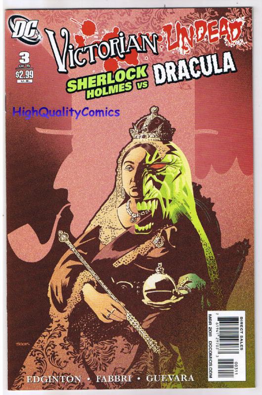 VICTORIAN UNDEAD #3, NM, Sherlock Holmes vs Dracula, 2011, more in store