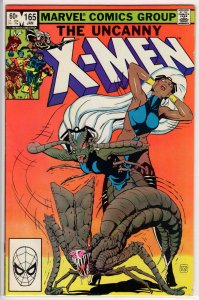 The Uncanny X-Men #165 Direct Edition (1983) 6.0 FN