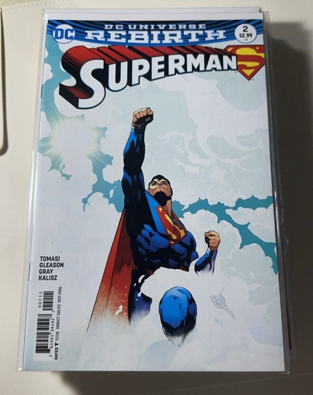 SUPERMAN #2 REBIRTH FIRST PRINT DC COMICS (2016)