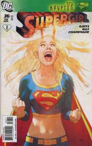 Supergirl (4th Series) #36 VF ; DC | Joshua Middleton Superman New Krypton Tie-I
