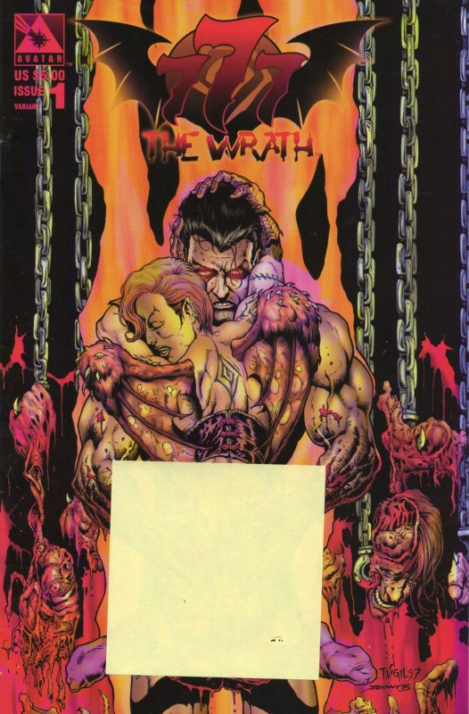 777: The Wrath #1 Nude Variant (2025)Adult Comic Book Avatar Grade VF 8.0