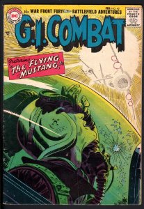 G.I. COMBAT #45 1957- dc war - GREAT COVER!