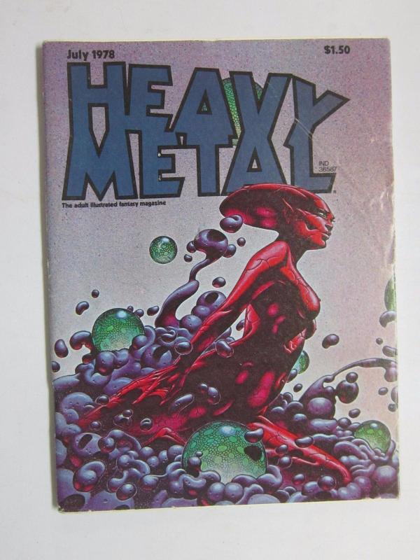 Heavy Metal Magazine - all 12 different average 6.0/FN (1978)