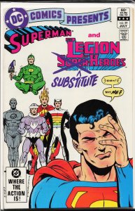 DC Comics Presents #59 (1983) The Legion of Substitute Heroes