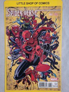 Spider-Verse #1 Nick Bradshaw 1:25 Variant Marvel 2014 1st Lady Spider VFNM