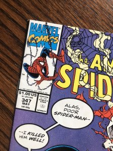 Amazing Spider-Man #347 EXCELLENT! 1991 Marvel