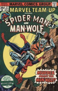 Marvel Team-Up #37 VG ; Marvel | low grade comic Spider-Man Man-Wolf