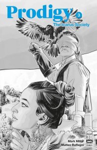Prodigy: The Icarus Society (2022) #3 NM Black and White Variant Image Comics