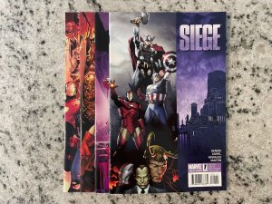 Siege Complete Marvel Comics LTD Series # 1 2 3 4 X-Men Avengers Hulk 98 J850