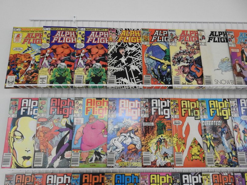 Alpha Flight 1-92 Complete Run W/ Annuals #1,2!! Avg FN Condition!