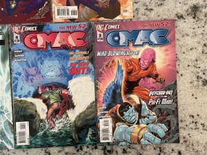 5 OMAC DC Comic Books # 3 4 6 7 8 Batman Superman Flash Wonder Woman 17 J850