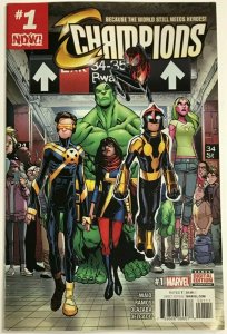 CHAMPIONS#1 VF/NM 2016 FIRST PRINT MARVEL COMICS