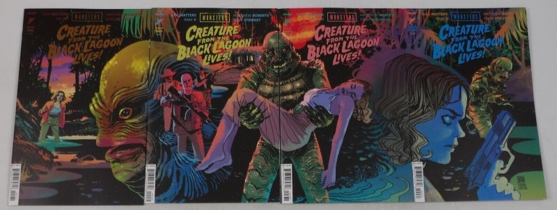 Universal Monsters: Creature From the Black Lagoon Lives #1-4 ; Image (AC08)