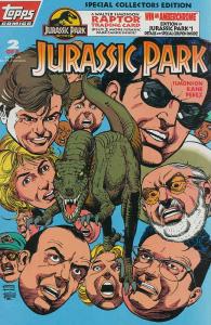 Jurassic Park #2DM FN ; Topps | Movie Adaptation