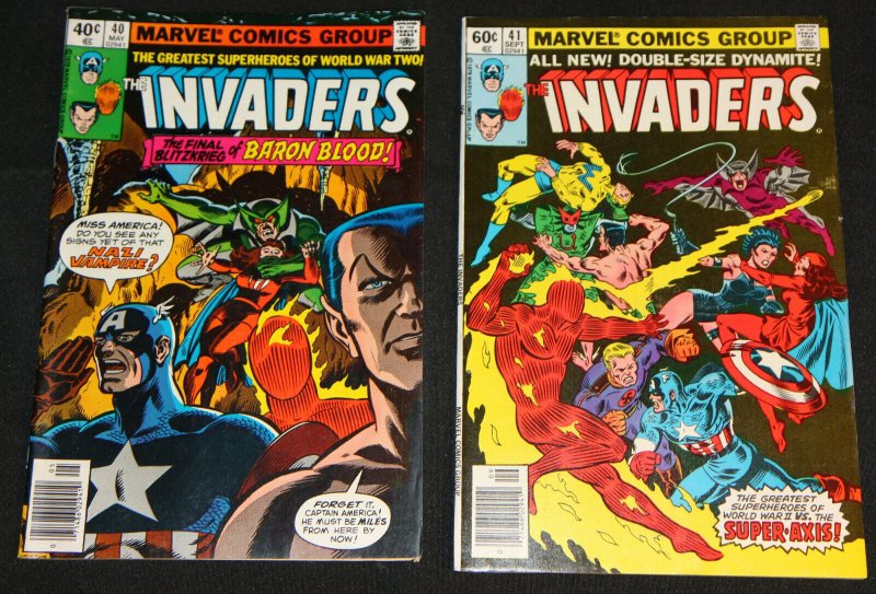 Invaders LOT of 32 Issues - 1970's (Grade 5.0 - 9.2) WH