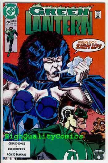 GREEN LANTERN #20, NM, Hal Jordan, Power Ring, John, 1990, Pat Broderick