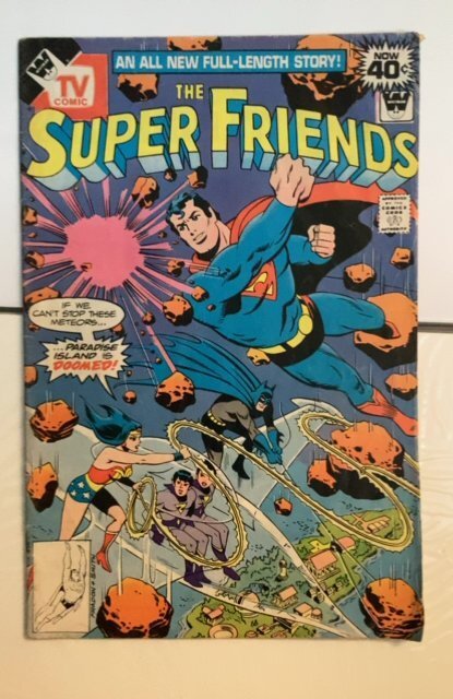 Super Friends #15 Whitman Cover (1978) Super Friends