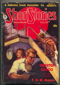 Short Stories Pulp July 25 1934- Disputed Cargo- Halfaday Creek