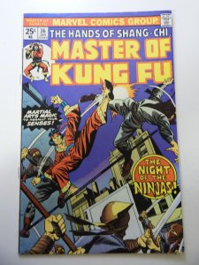 Master of Kung Fu #36 (1976) FN+ Condition