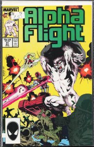Alpha Flight #51 (1987) Alpha Flight