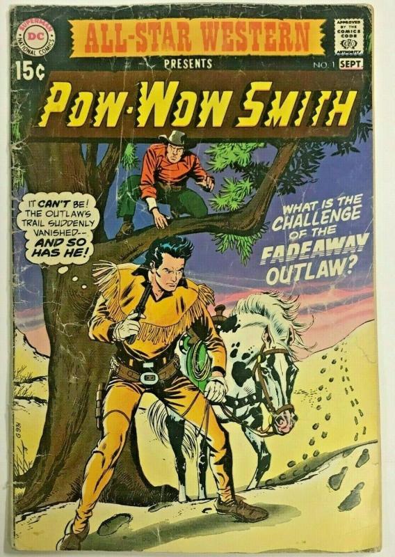 ALL-STAR WESTERN#1  GD/VG 1970  DC BRONZE AGE COMICS